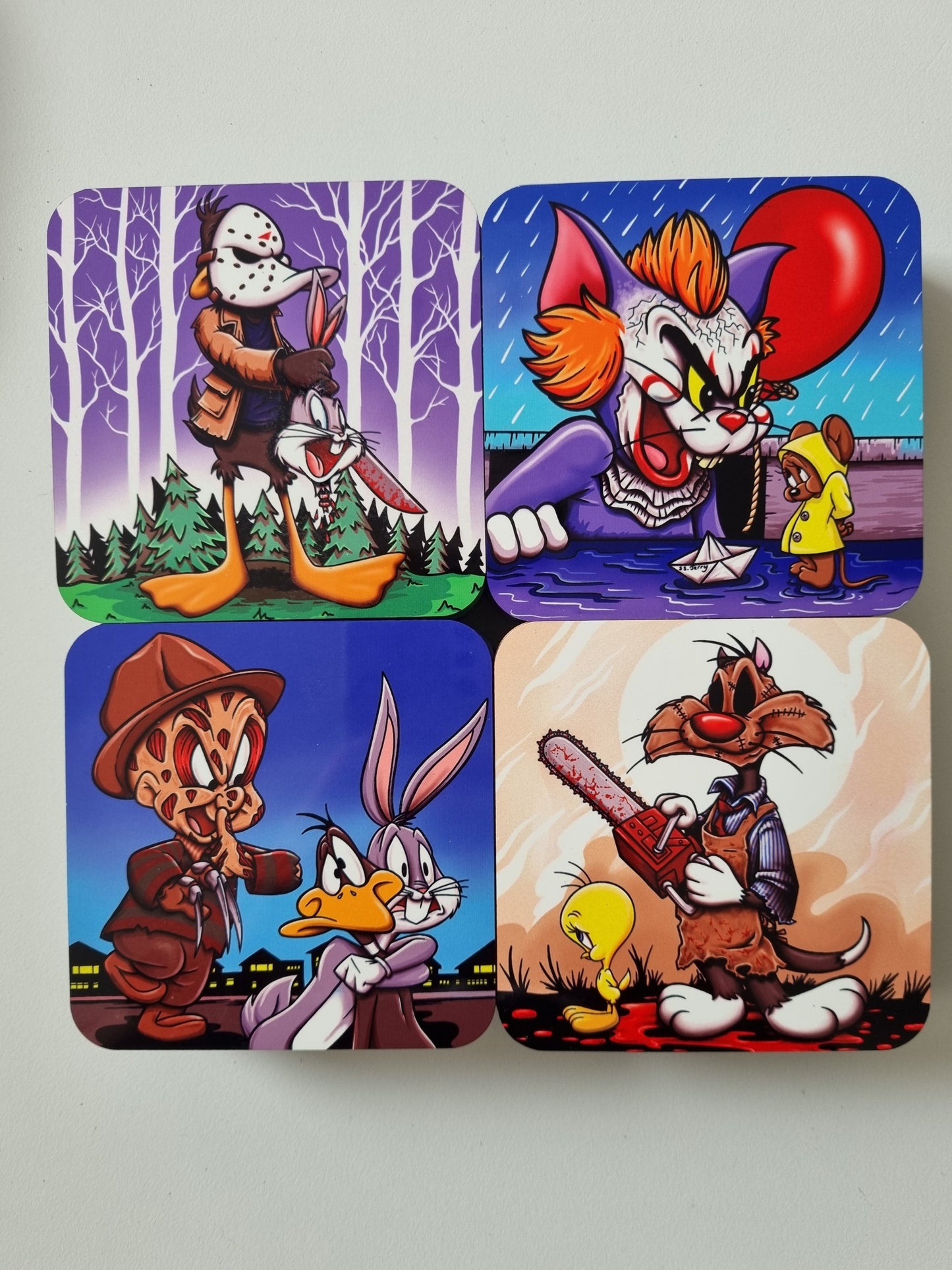 Halloween Drinks Coasters Single