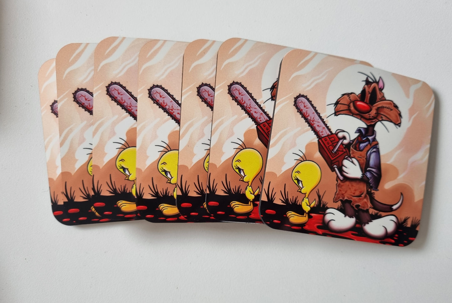 Halloween Drinks Coasters Single