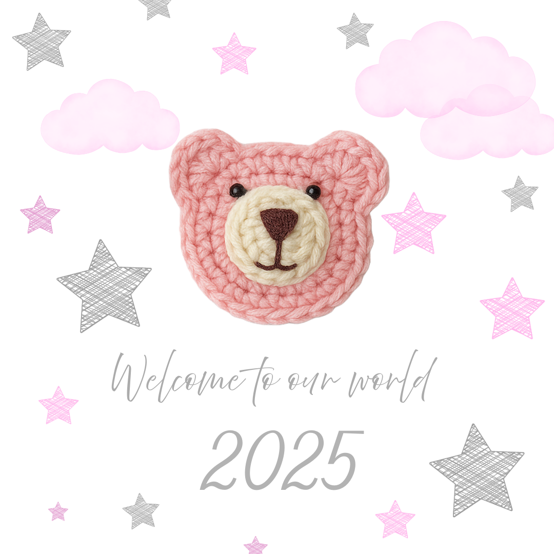 New Baby Announcement Card