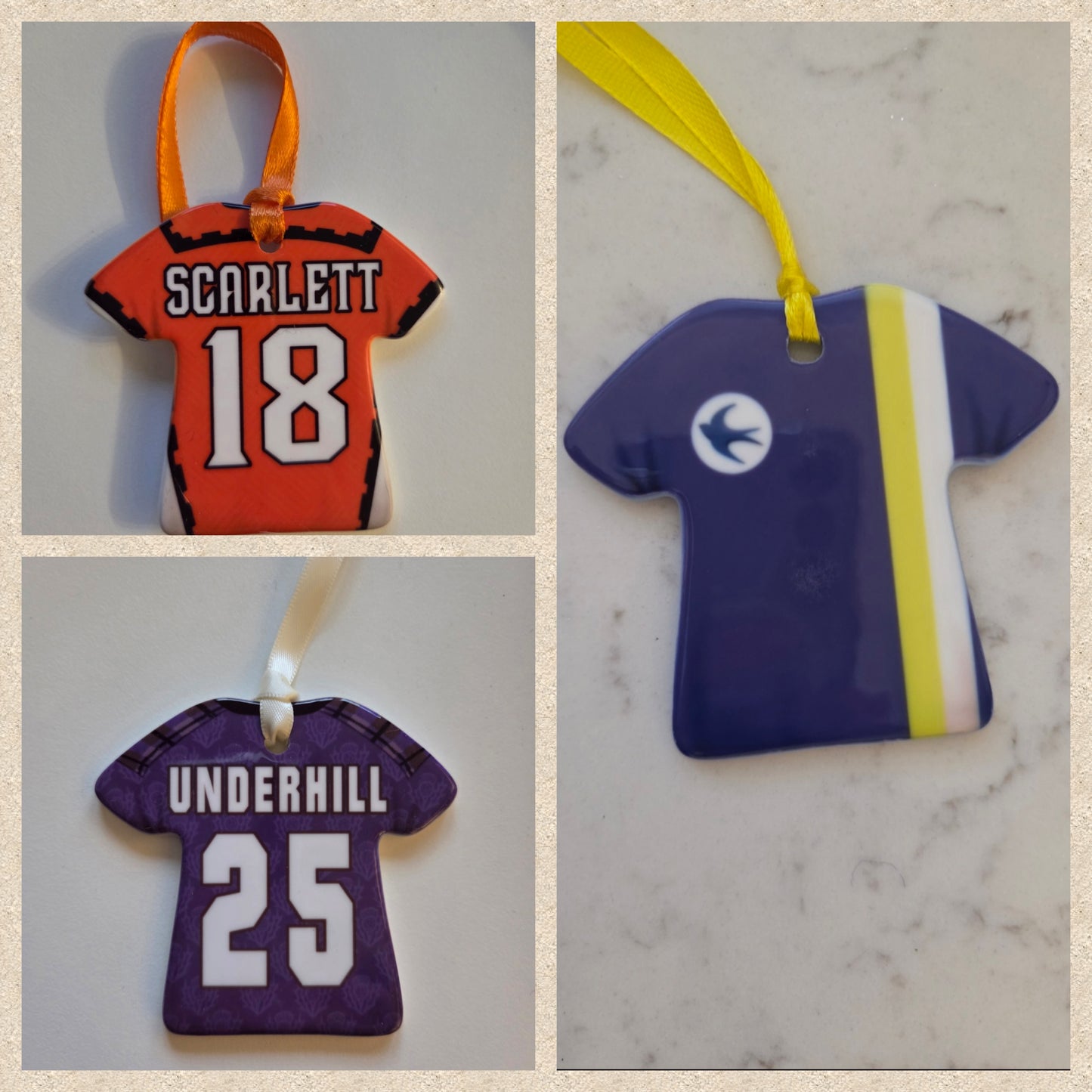 Ceramic Shirt Gift Ornament