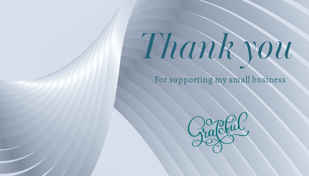 Thank you for your purchase cards
