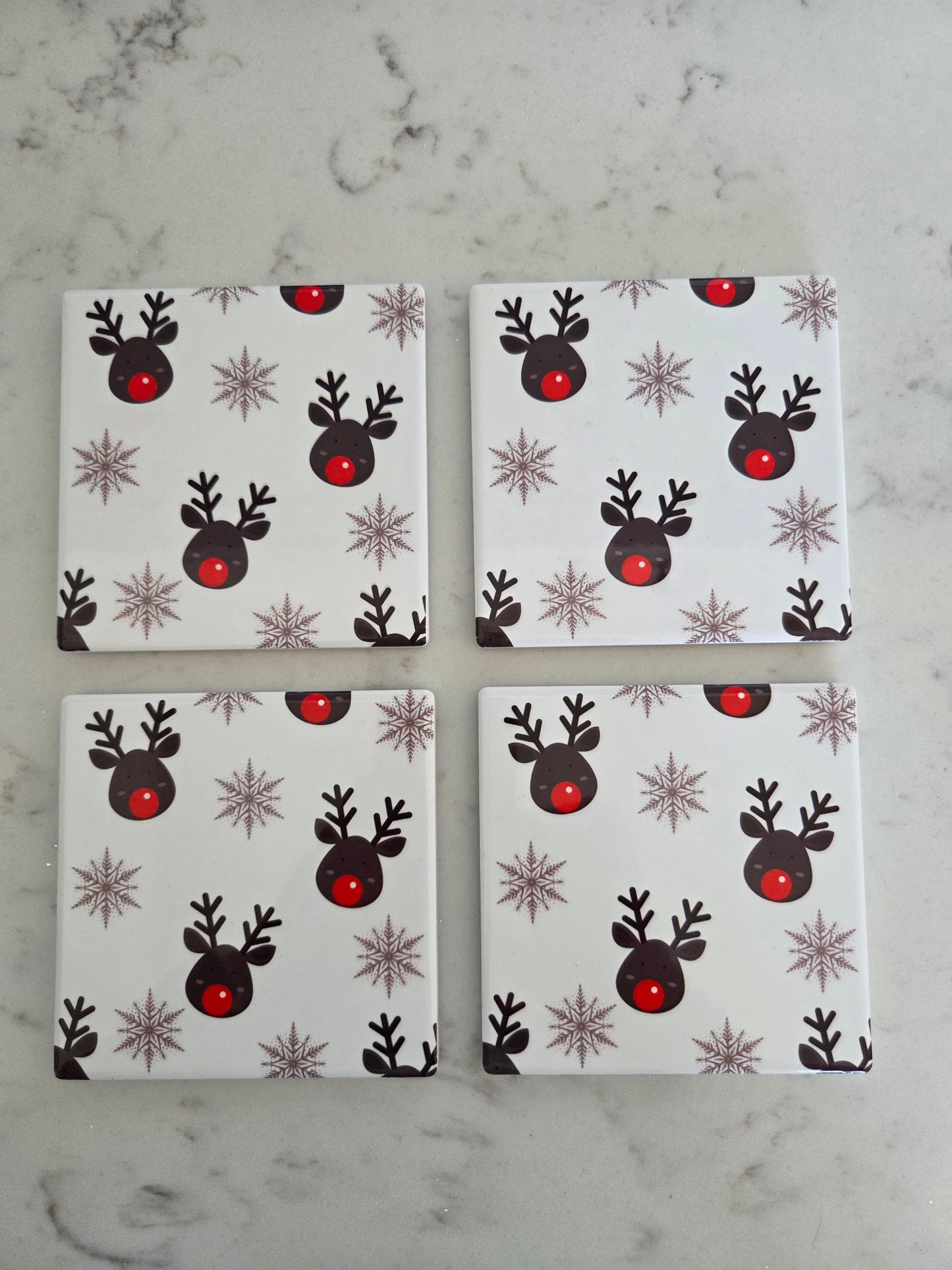 Christmas Ceramic Coasters