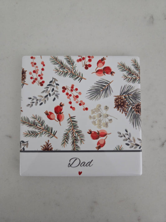 Christmas Ceramic Coasters