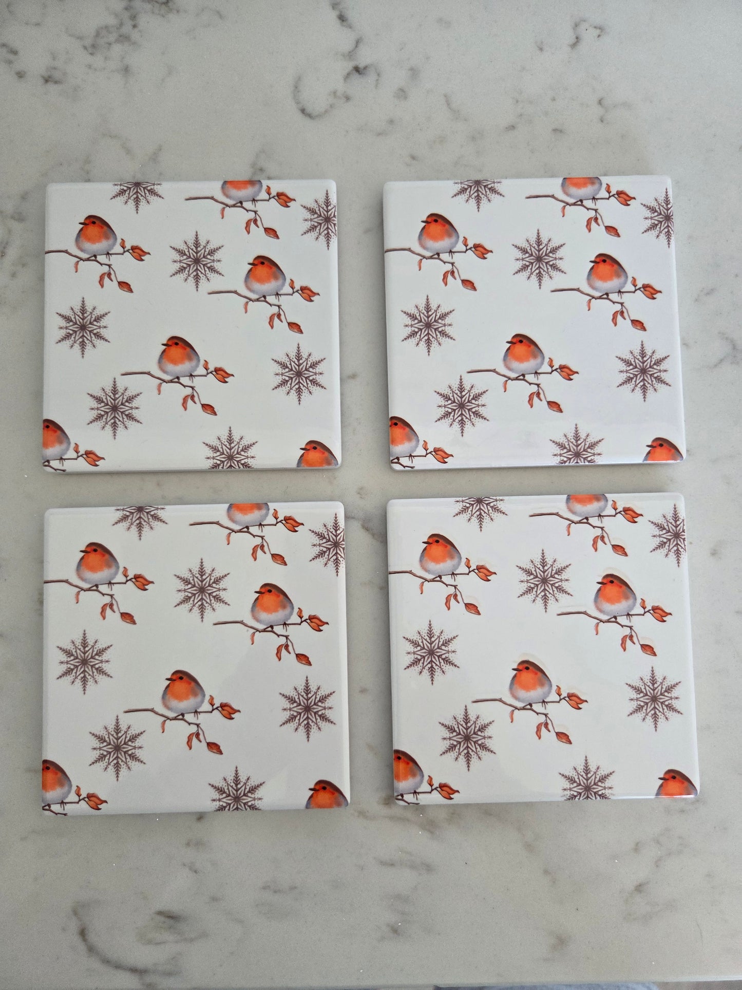 Christmas Ceramic Coasters
