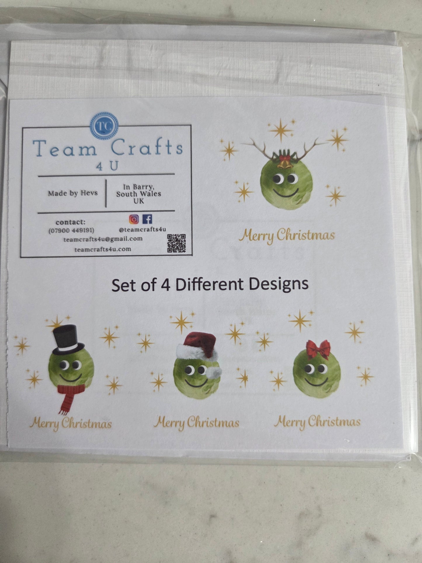 Pack of Christmas cards