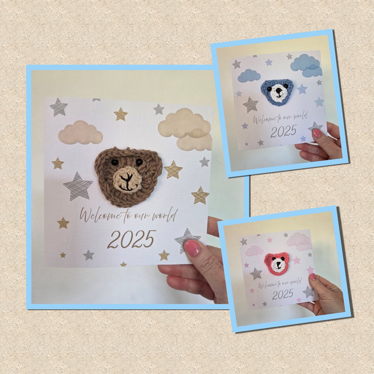 New Baby Announcement Card